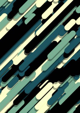 Renk Soyut Çizgileri ve Çemberler Üretken Sanat arkaplan resimlemesi