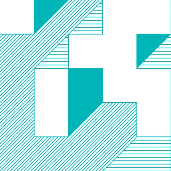 Edward Zajecs 2. Cubo 'nun 1971' deki uygulaması. Esasen 8 taştan oluşan bir Truchet fayans seti ve yerleştirme sanatı illüstrasyonu için kurallar 