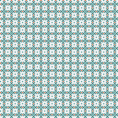 Soyut çapraz desenli üretken hesaplama sanatı çizimi