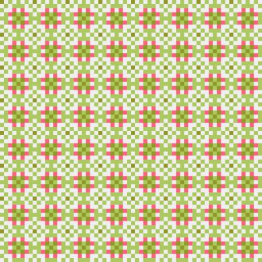 Soyut çapraz desenli üretken hesaplama sanatı çizimi