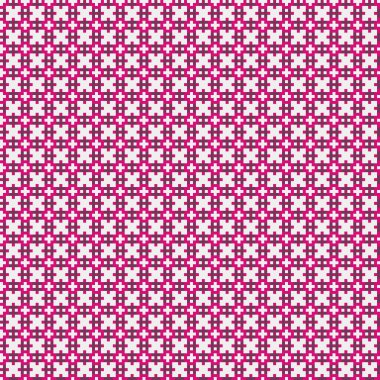 Soyut çapraz desenli üretken hesaplama sanatı çizimi