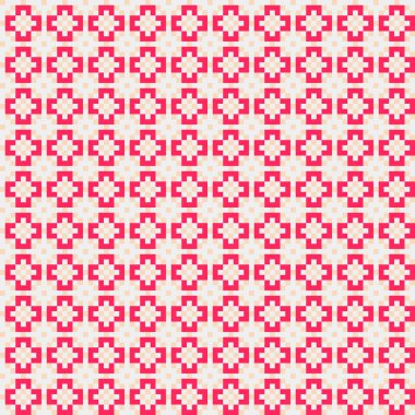 Soyut çapraz desenli üretken hesaplama sanatı çizimi