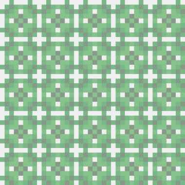 Soyut çapraz desenli üretken hesaplama sanatı çizimi