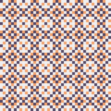 Soyut çapraz desenli üretken hesaplama sanatı çizimi