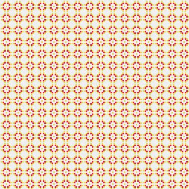 Soyut çapraz desenli üretken hesaplama sanatı çizimi