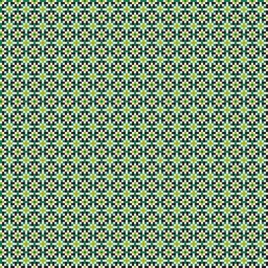 Soyut çapraz desenli üretken hesaplama sanatı çizimi