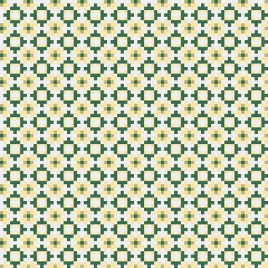 Soyut çapraz desenli üretken hesaplama sanatı çizimi