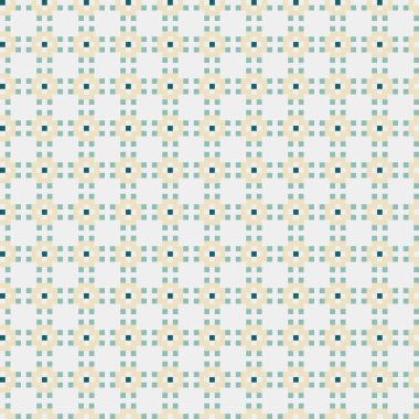 Soyut çapraz desenli üretken hesaplama sanatı çizimi