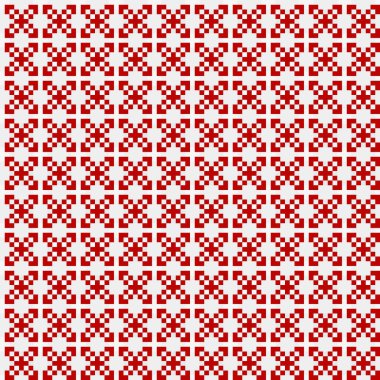 Soyut çapraz desenli üretken hesaplama sanatı çizimi