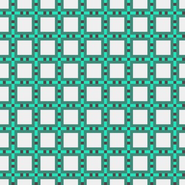 Soyut çapraz desenli üretken hesaplama sanatı çizimi