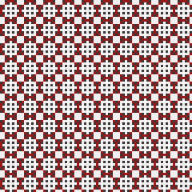 Soyut çapraz desenli üretken hesaplama sanatı çizimi