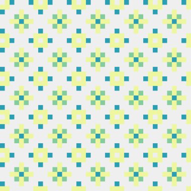 Soyut çapraz desenli üretken hesaplama sanatı çizimi