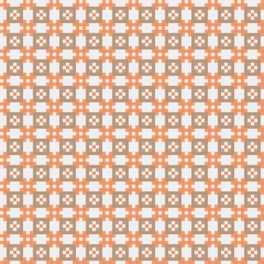 Soyut çapraz desenli üretken hesaplama sanatı çizimi