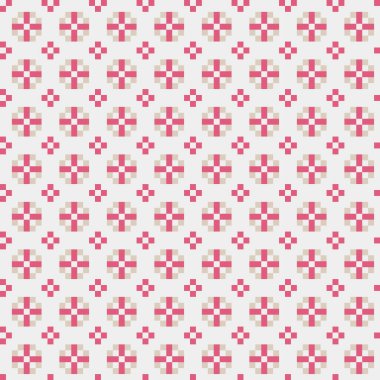 Soyut çapraz desenli üretken hesaplama sanatı çizimi