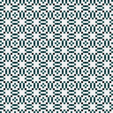 Soyut çapraz desenli üretken hesaplama sanatı çizimi