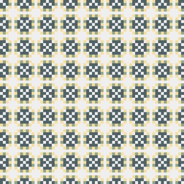 Soyut çapraz desenli üretken hesaplama sanatı çizimi