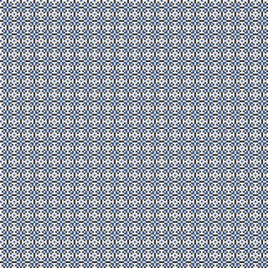 Soyut çapraz desenli üretken hesaplama sanatı çizimi