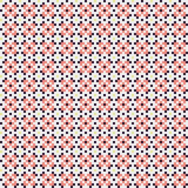 Soyut çapraz desenli üretken hesaplama sanatı çizimi