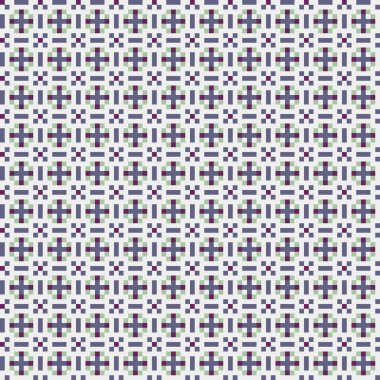 Soyut çapraz desenli üretken hesaplama sanatı çizimi