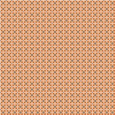 Soyut çapraz desenli üretken hesaplama sanatı çizimi