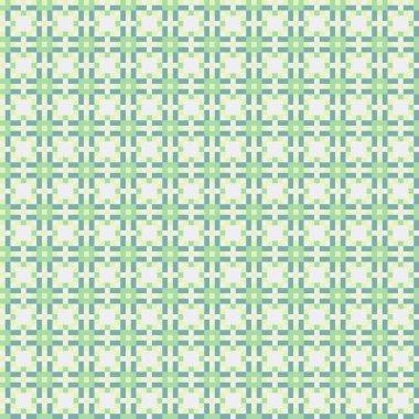 Soyut çapraz desenli üretken hesaplama sanatı çizimi