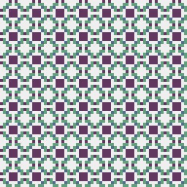 Soyut çapraz desenli üretken hesaplama sanatı çizimi