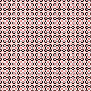 Soyut çapraz desenli üretken hesaplama sanatı çizimi