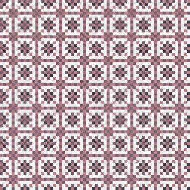 Soyut çapraz desenli üretken hesaplama sanatı çizimi