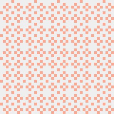 Soyut çapraz desenli üretken hesaplama sanatı çizimi