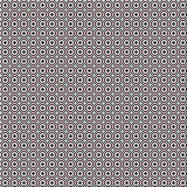 Soyut çapraz desenli üretken hesaplama sanatı çizimi