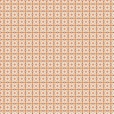 Soyut çapraz desenli üretken hesaplama sanatı çizimi