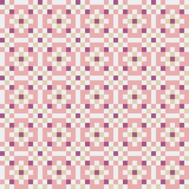 Soyut çapraz desenli üretken hesaplama sanatı çizimi