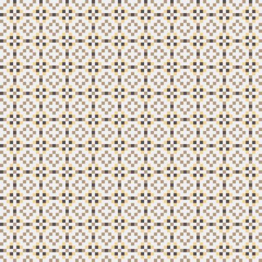 Soyut çapraz desenli üretken hesaplama sanatı çizimi