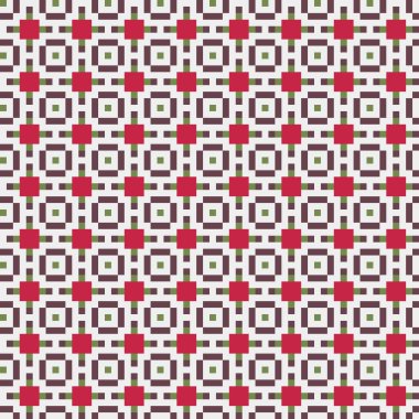 Soyut çapraz desenli üretken hesaplama sanatı çizimi