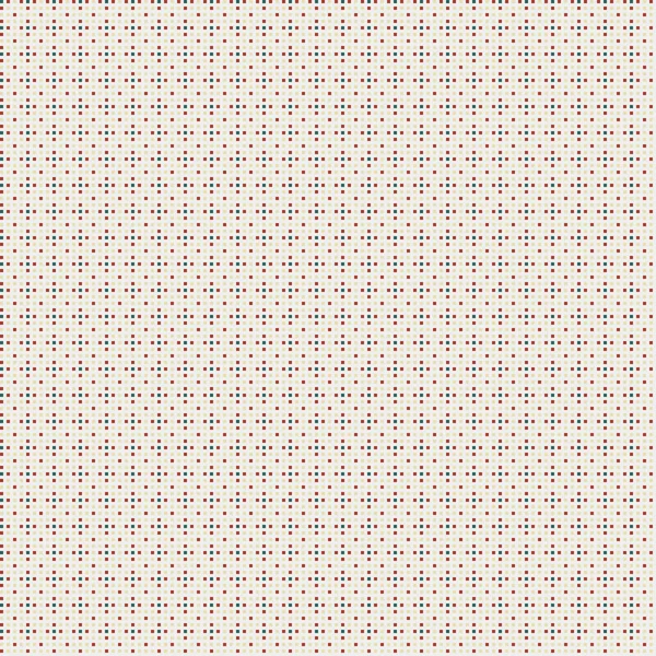 Soyut çapraz desenli üretken hesaplama sanatı çizimi