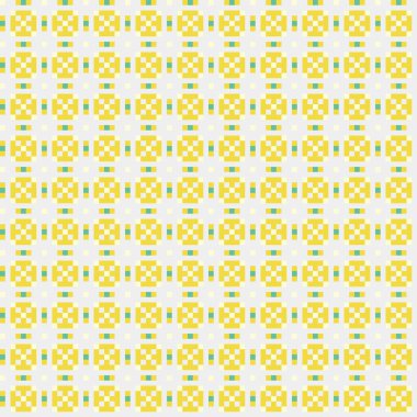 Soyut çapraz desenli üretken hesaplama sanatı çizimi