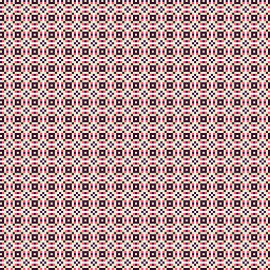 Soyut çapraz desenli üretken hesaplama sanatı çizimi