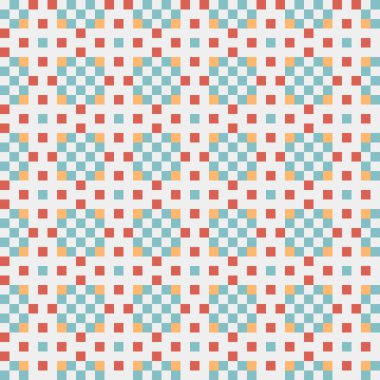 Soyut çapraz desenli üretken hesaplama sanatı çizimi