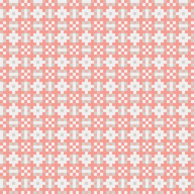 Soyut çapraz desenli üretken hesaplama sanatı çizimi