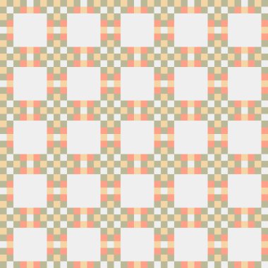 Soyut çapraz desenli üretken hesaplama sanatı çizimi