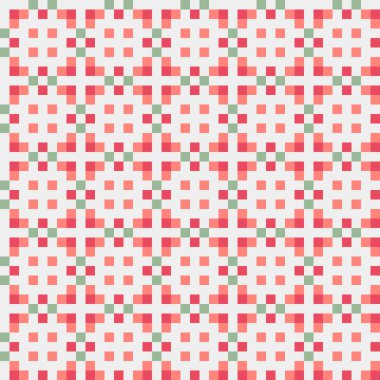 Soyut çapraz desenli üretken hesaplama sanatı çizimi