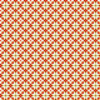 Soyut çapraz desenli üretken hesaplama sanatı çizimi