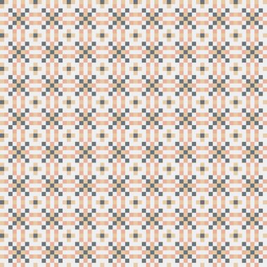 Soyut çapraz desenli üretken hesaplama sanatı çizimi