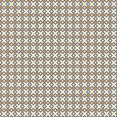 Soyut çapraz desenli üretken hesaplama sanatı çizimi