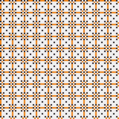 Soyut çapraz desenli üretken hesaplama sanatı çizimi