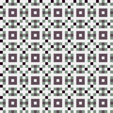 Soyut çapraz desenli üretken hesaplama sanatı çizimi