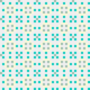 Soyut çapraz desenli üretken hesaplama sanatı çizimi