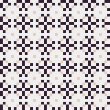 Soyut çapraz desenli üretken hesaplama sanatı çizimi