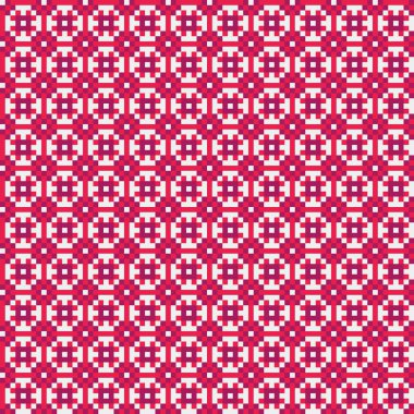 Soyut çapraz desenli üretken hesaplama sanatı çizimi