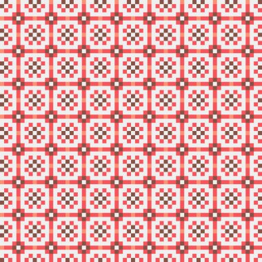 Soyut çapraz desenli üretken hesaplama sanatı çizimi